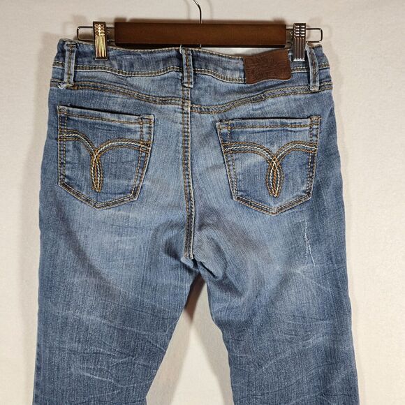 Paris Blues Pants Womens Size 7 Blue Jeans Relaxed Casual Ladies - Picture 10 of 11